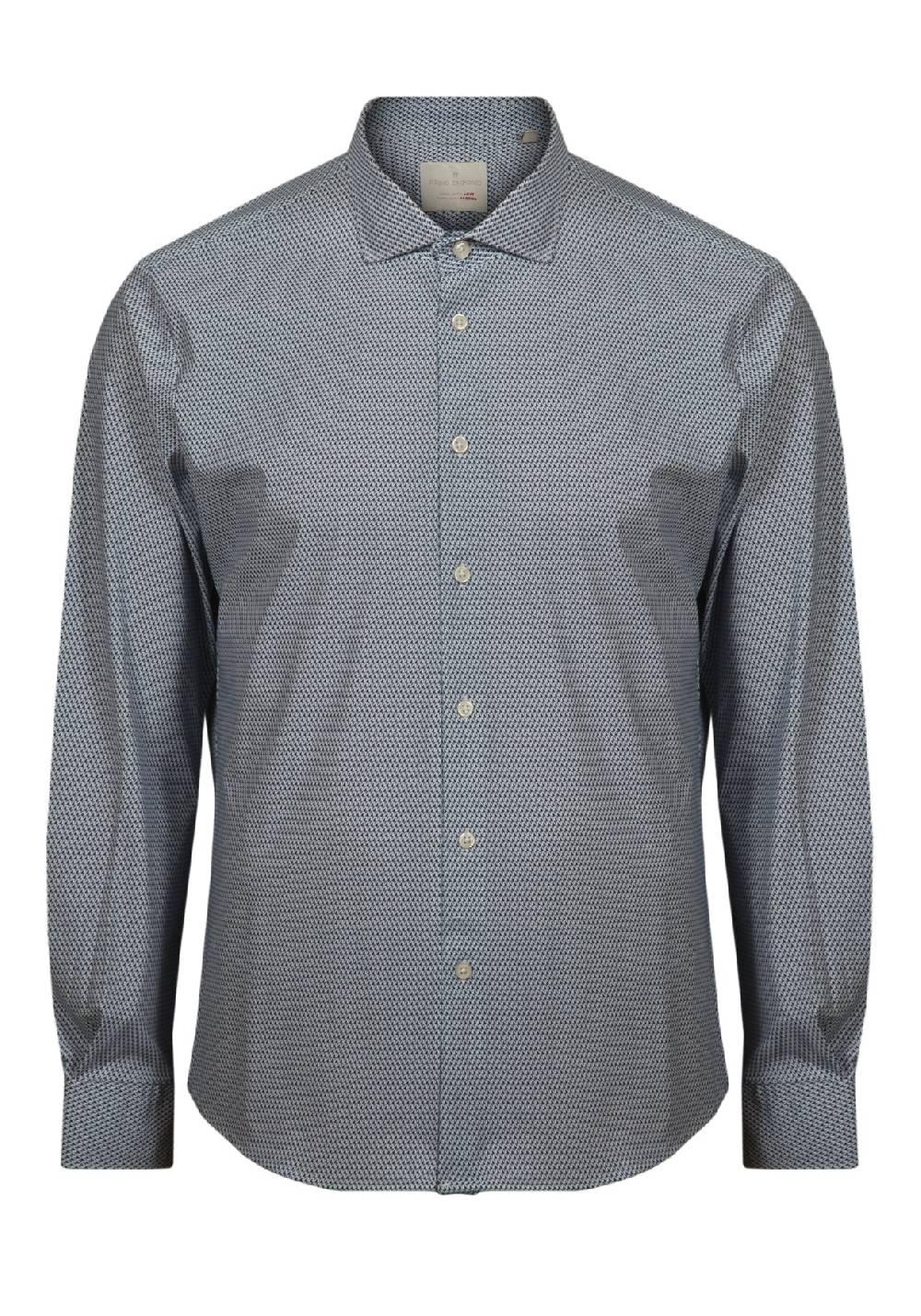 Primo Emporio Camicia in Poliammide Micro Fantasia Fino Al -60%