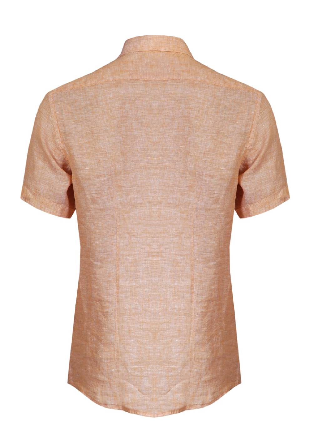 Primo Emporio Camicia Lino Mezza Manica - Arancio Shopping Online