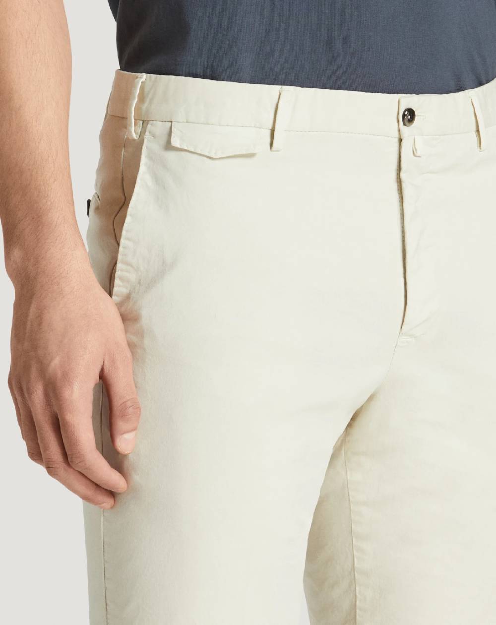 ﻿Pt Torino Bermuda in gabardina stretch Spedizione Gratuita