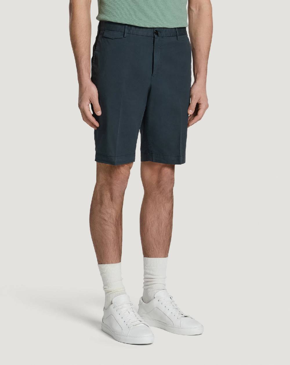 Pt Torino Bermuda in gabardina stretch Soddisfazione Garantita