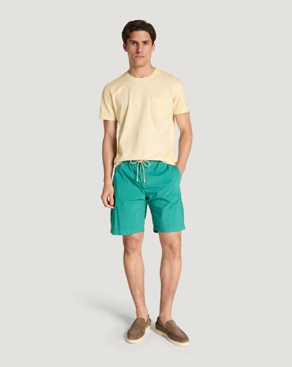 Pt Torino Bermuda in popeline di cotone stretch Promozione Limitata