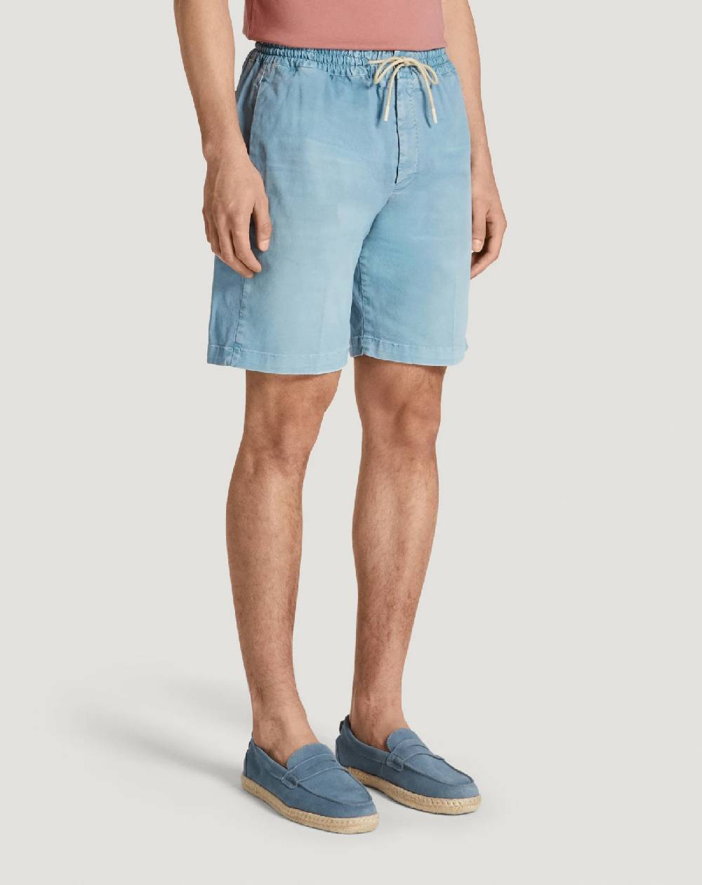 Pt Torino Bermuda in gabardina di cotone Prezzo Ridotto