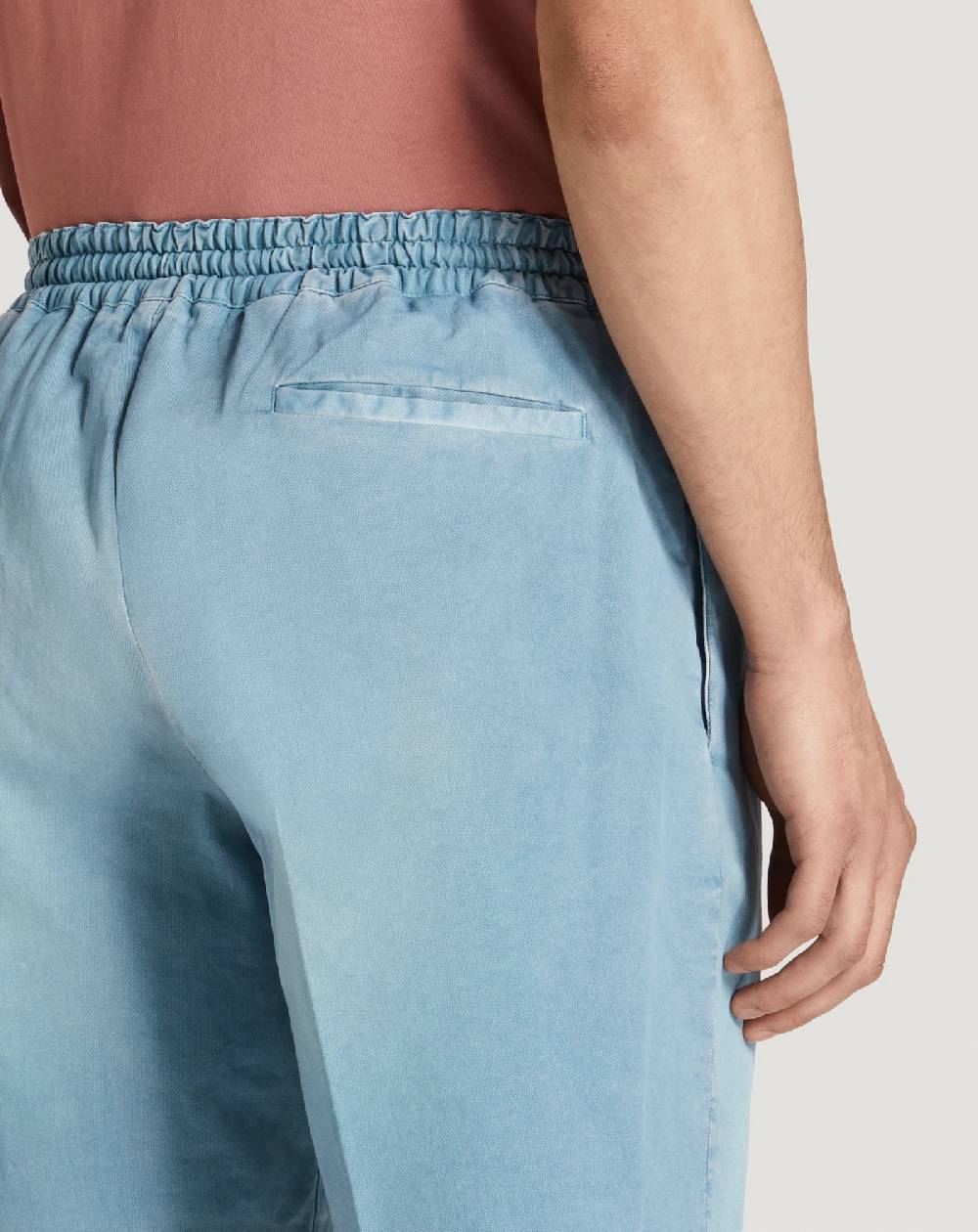 Pt Torino Bermuda in gabardina di cotone Prezzo Ridotto
