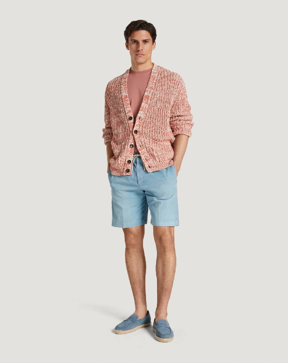 Pt Torino Bermuda in gabardina di cotone Prezzo Ridotto