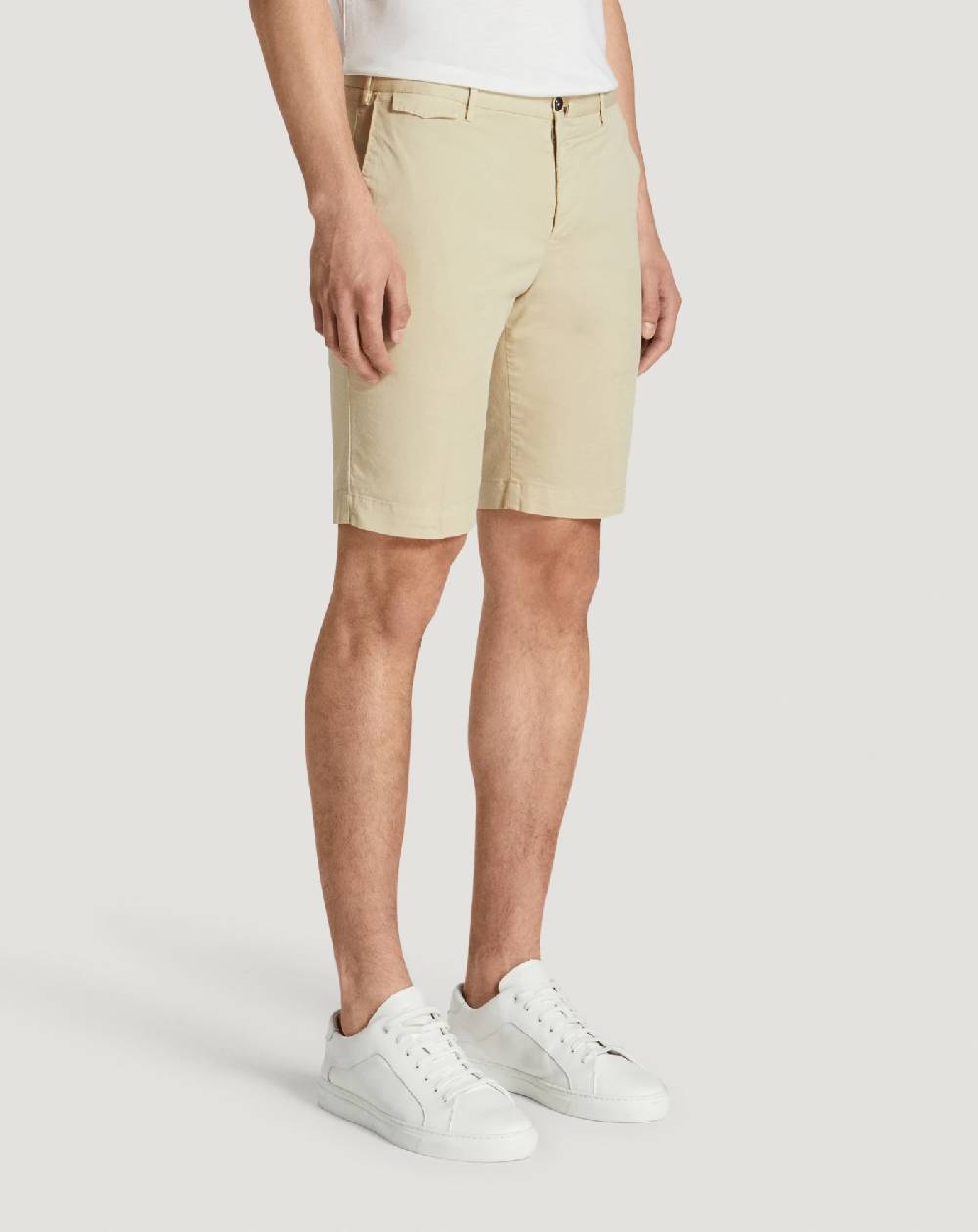 Pt Torino Bermuda in gabardina stretch Presa