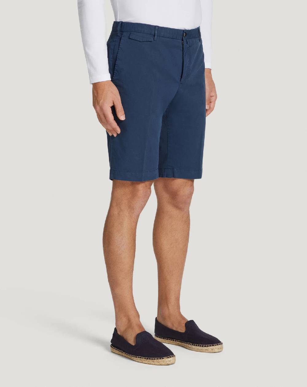Pt Torino Bermuda in gabardina stretch Offerte