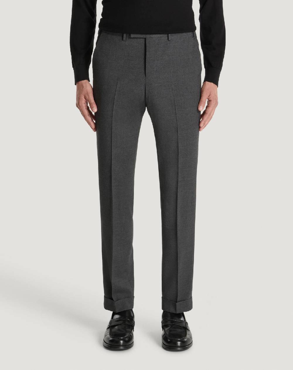 Pt Torino Pantaloni Master in lana batavia Negozio online di fabbrica