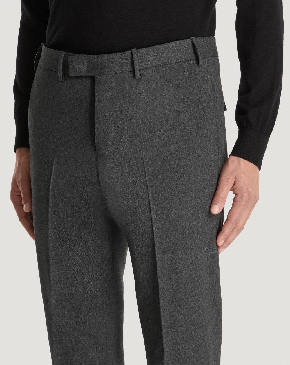 Pt Torino Pantaloni Master in lana batavia Negozio online di fabbrica