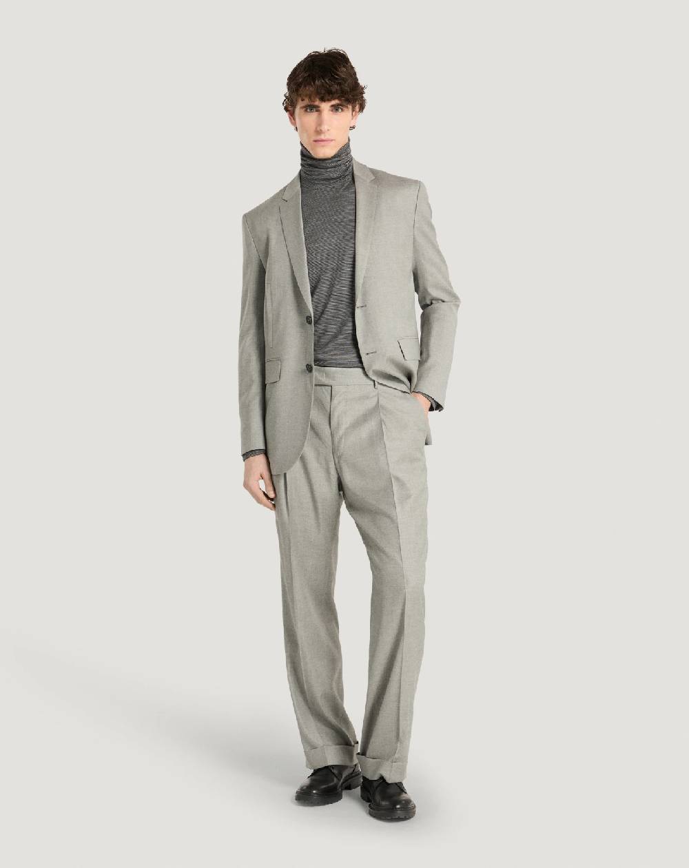 Pt Torino Pantaloni Quindici in twill di lana fluida Offerta esclusiva