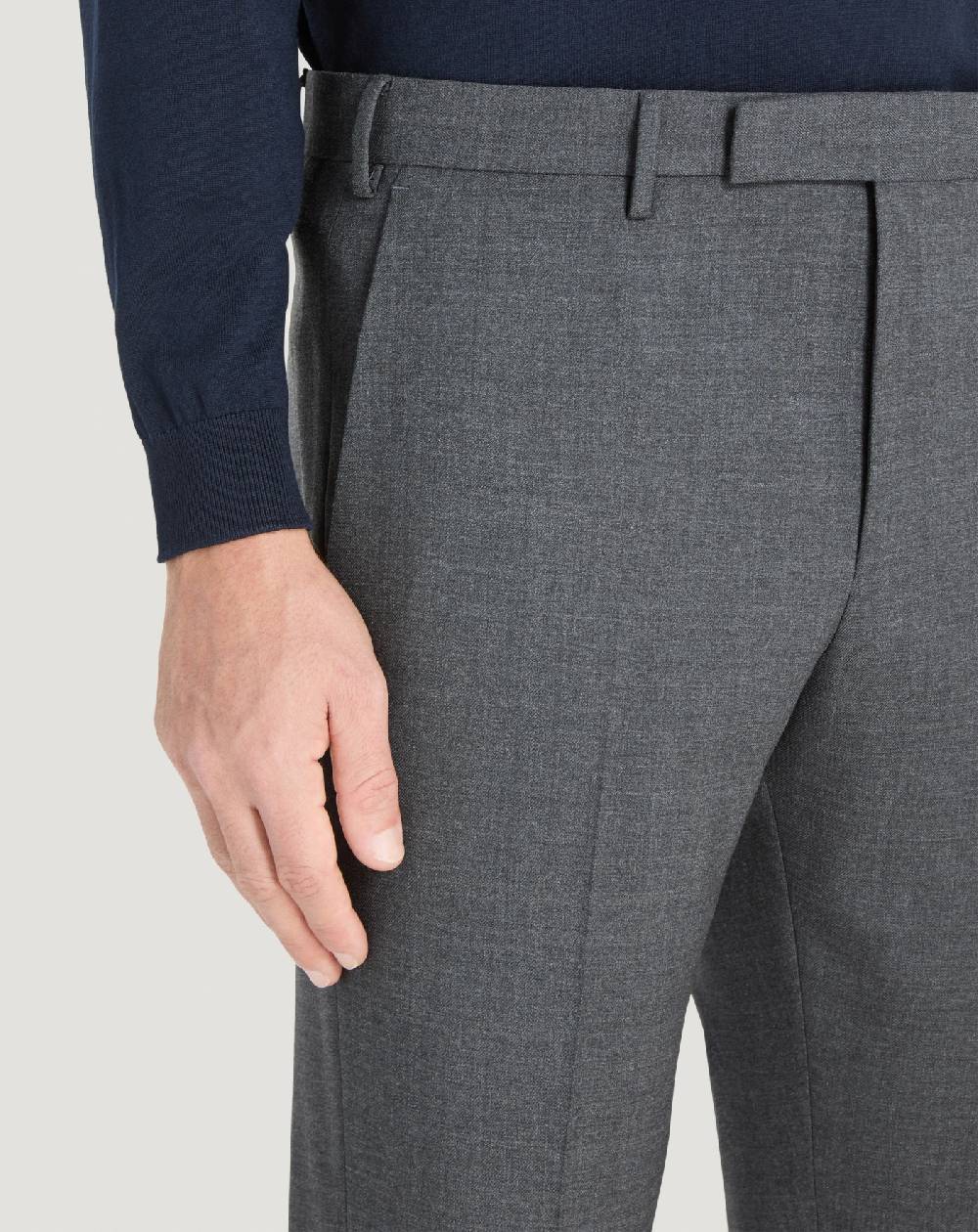 Pt Torino Pantaloni Dieci in batavia di lana Black Friday