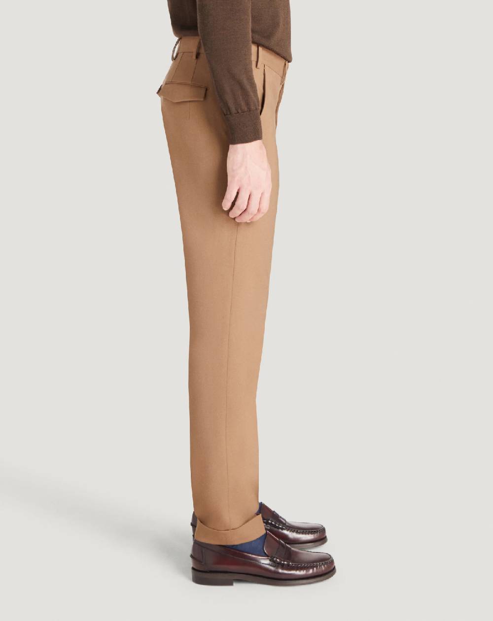 Pt Torino Pantaloni Master in lana batavia Offerta natalizia