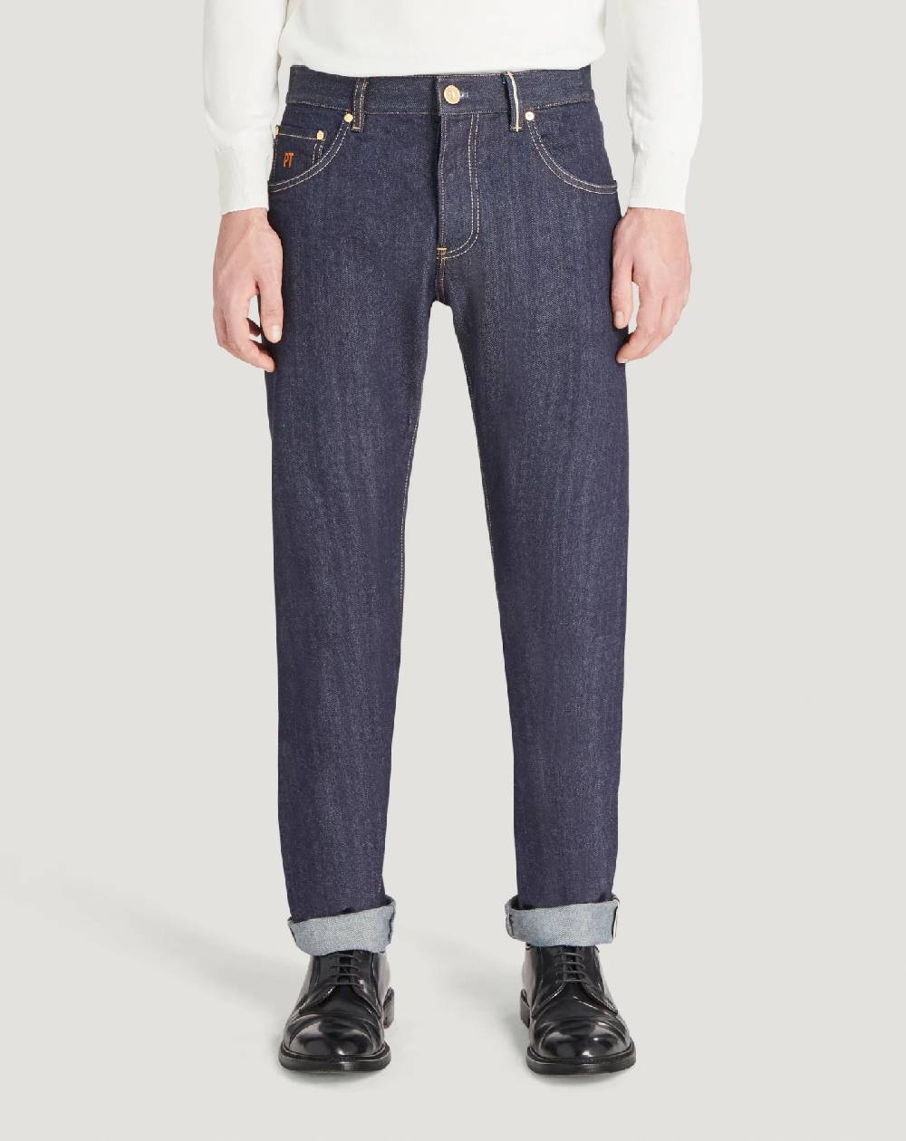 Pt Torino Jeans Breakbeat in denim organico stretch Offerta per la Festa della Mamma
