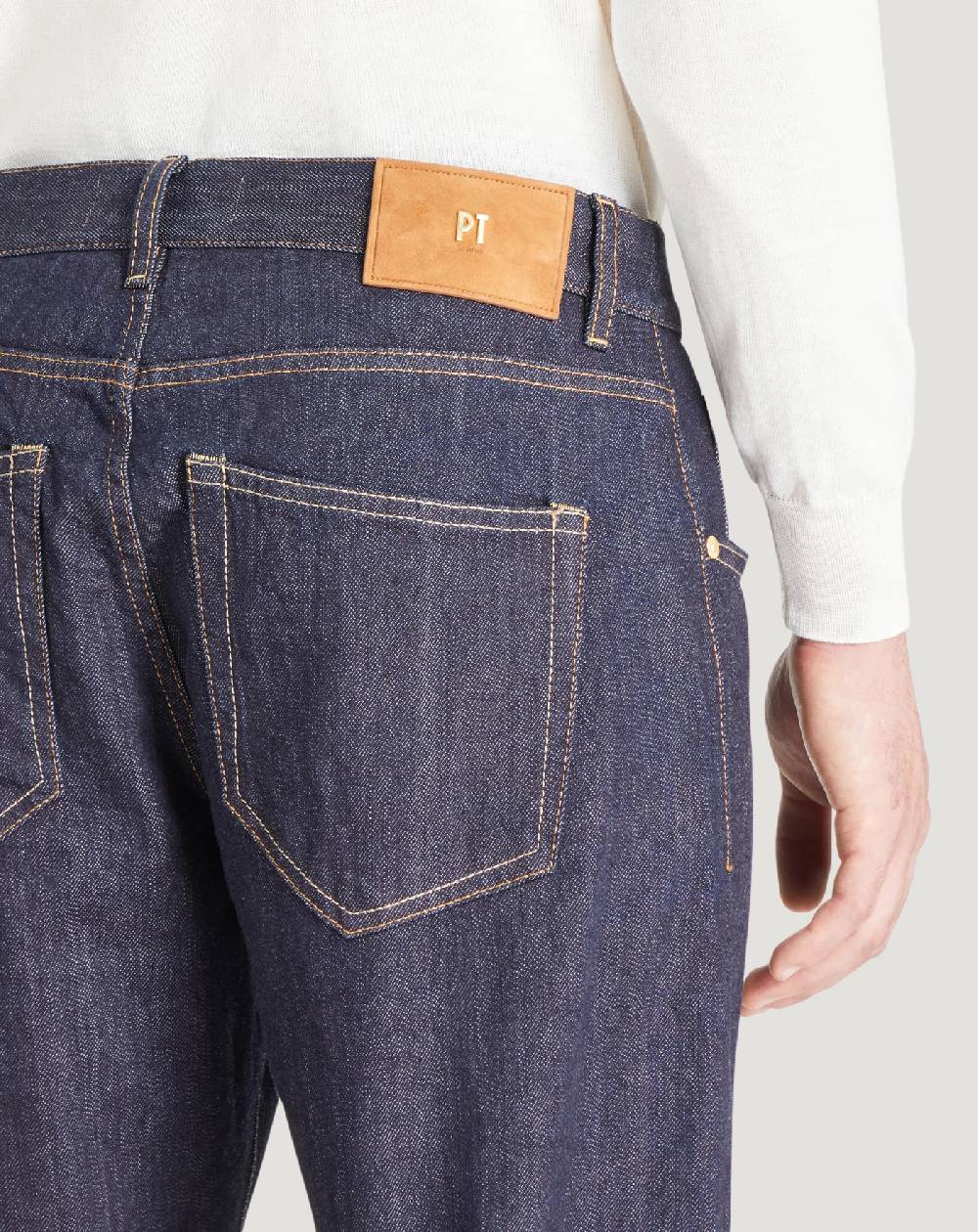 Pt Torino Jeans Breakbeat in denim organico stretch Offerta per la Festa della Mamma