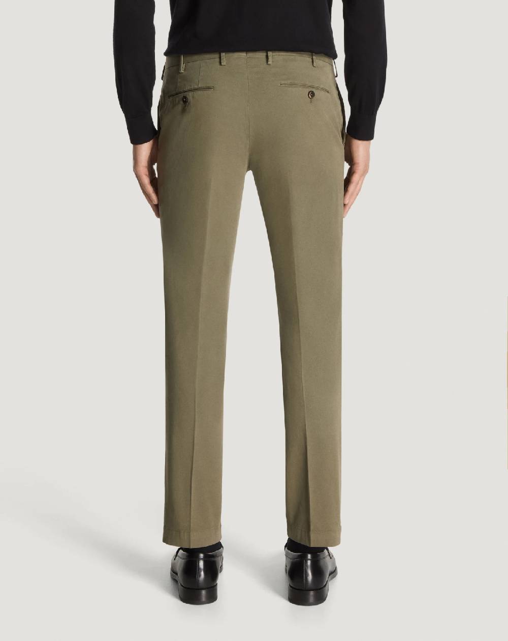 Pt Torino Pantaloni Skinny in cotone batavia Smaltimento dello stoccaggio