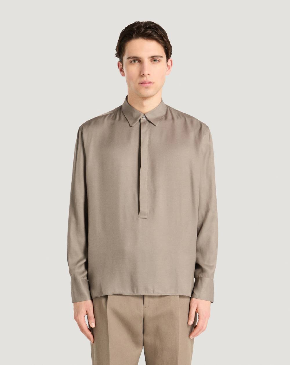 Pt Torino Camicia in twill Online Outlet