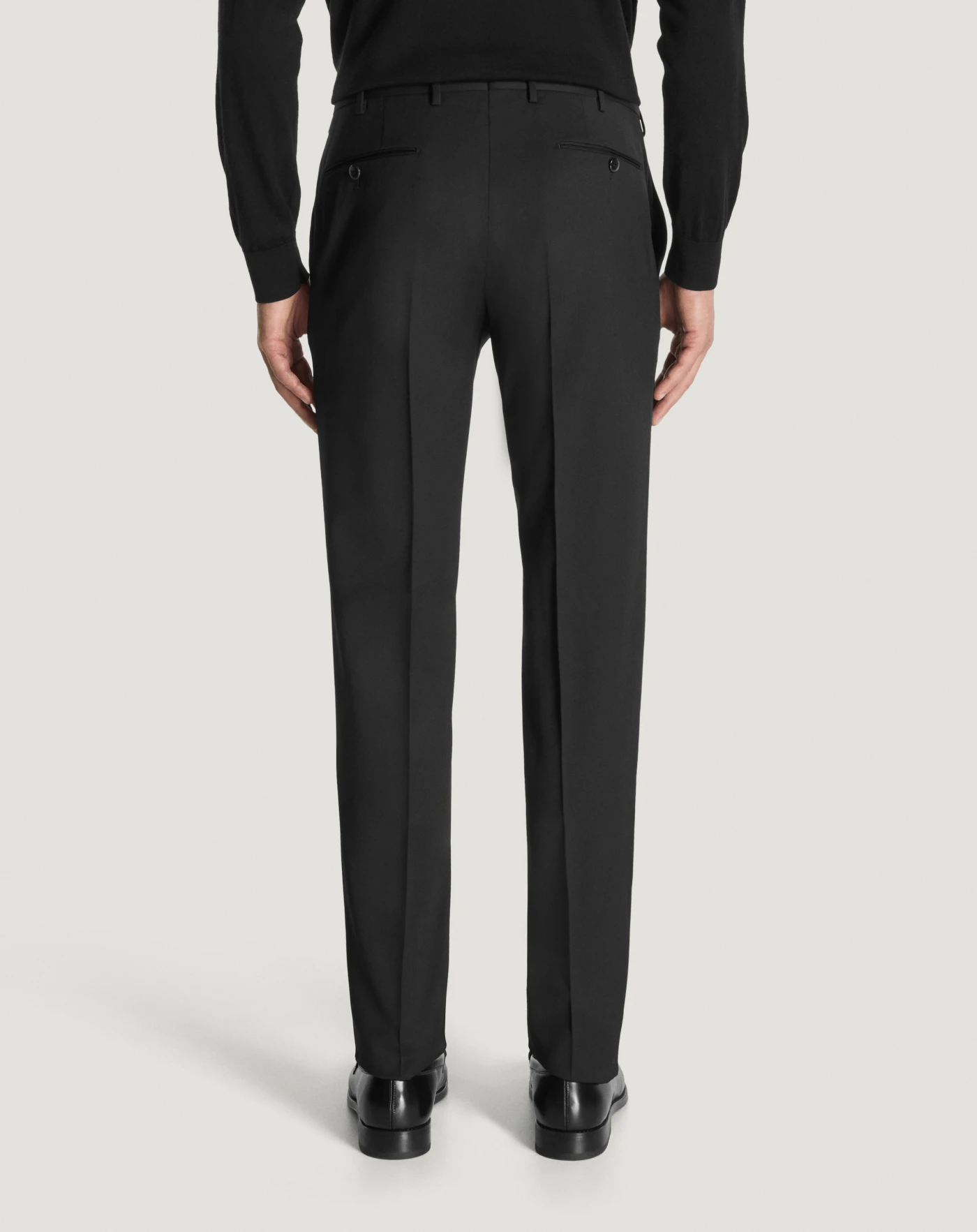 Pt Torino Pantaloni Superslim in tecno lana Grandi sconti
