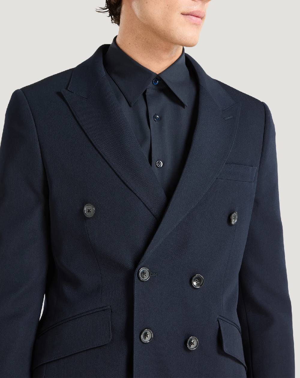 Pt Torino Blazer in lana granité Nuovi prodotti
