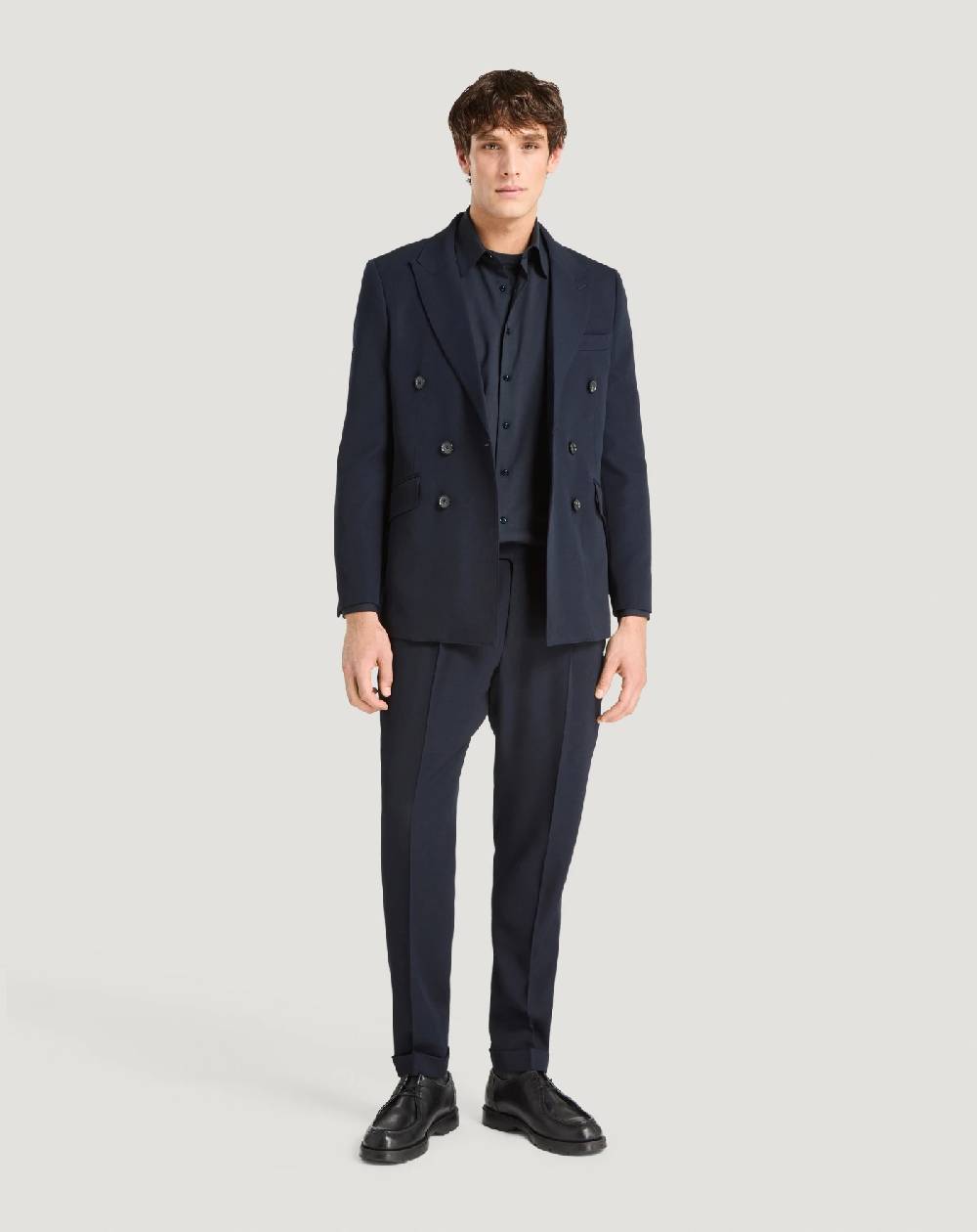 Pt Torino Blazer in lana granité Nuovi prodotti