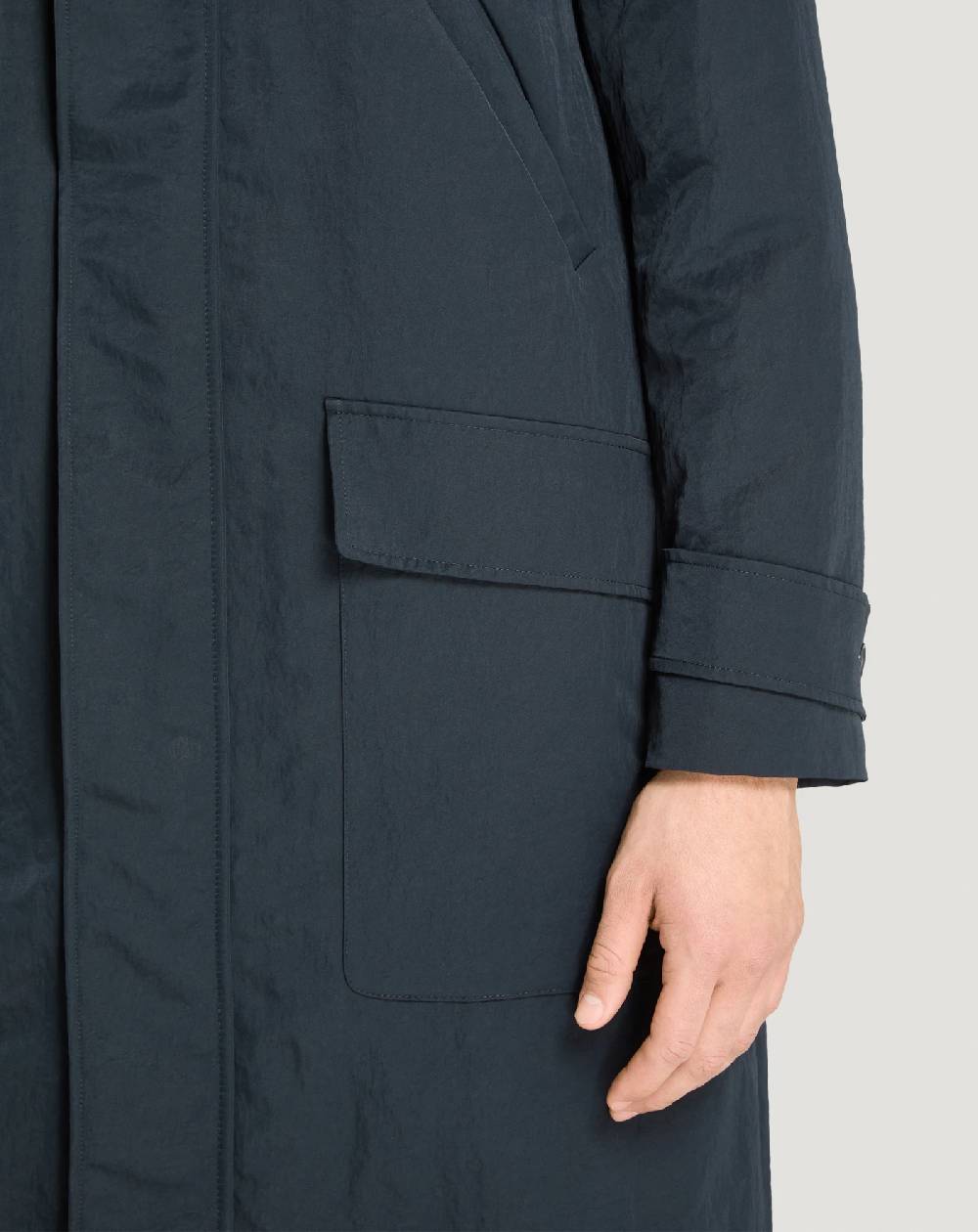 Pt Torino Parka con cappuccio in nylon Offerte speciali