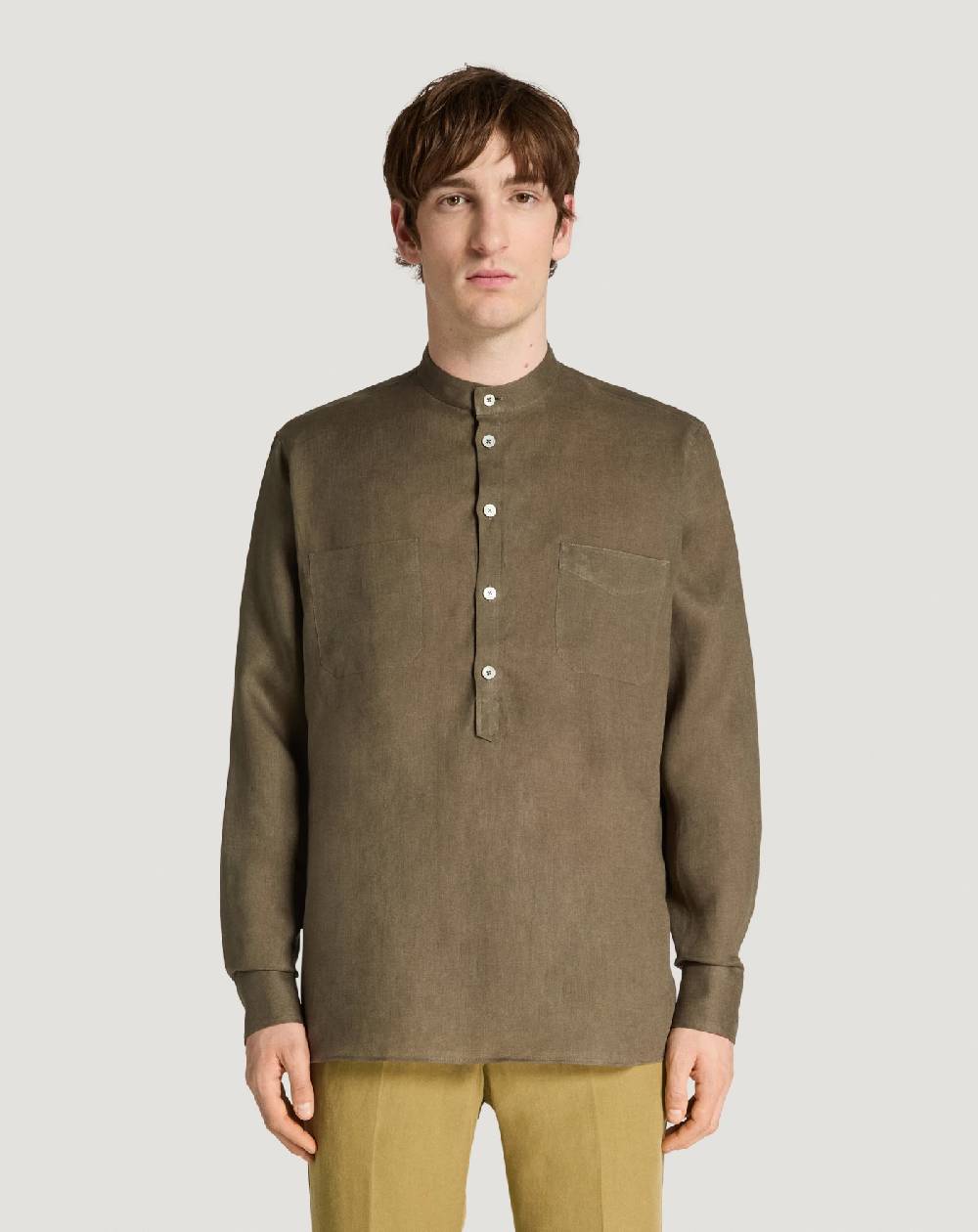 Pt Torino Camicia in lino Prezzo basso
