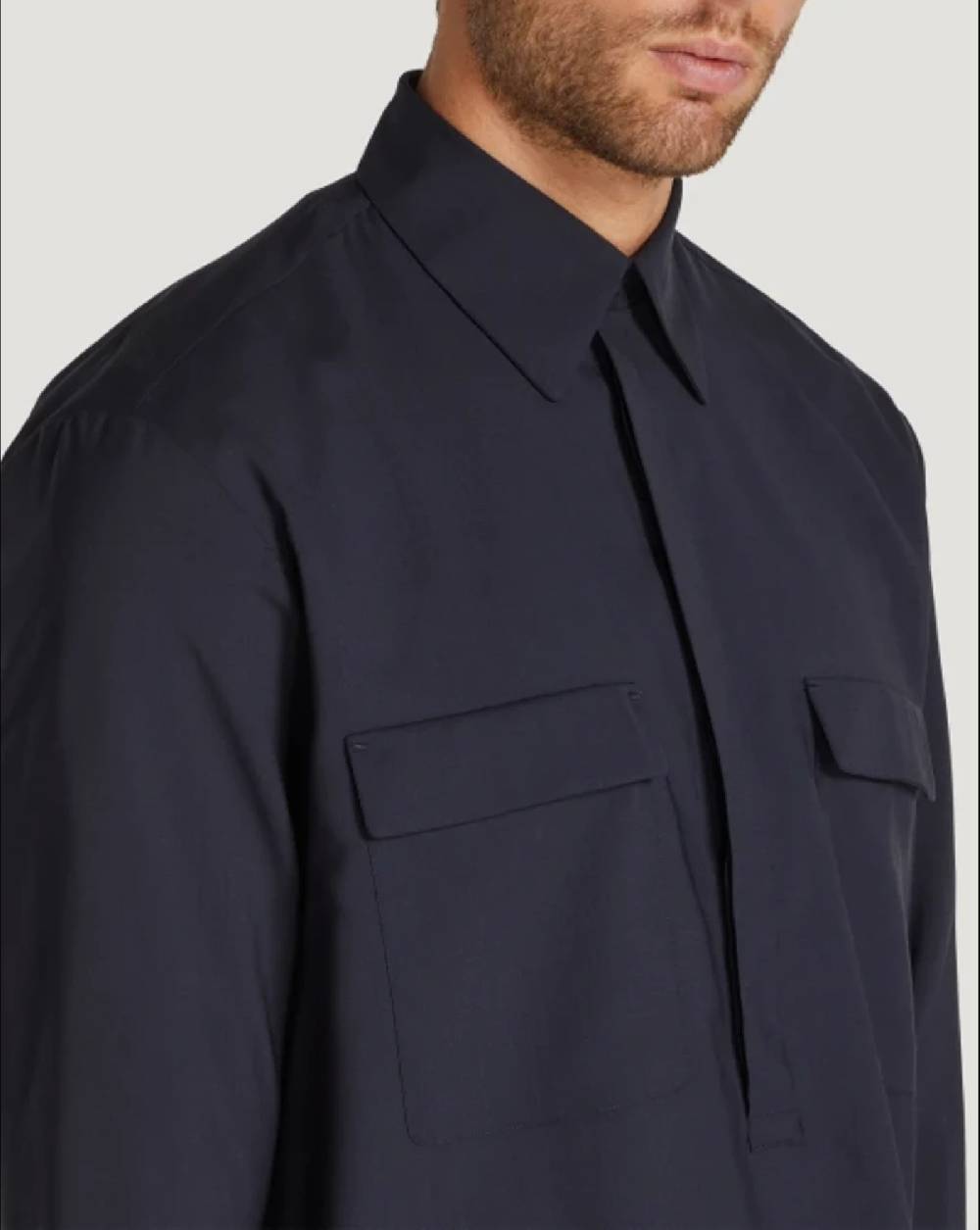 Pt Torino Camicia in lana Super Saving Price