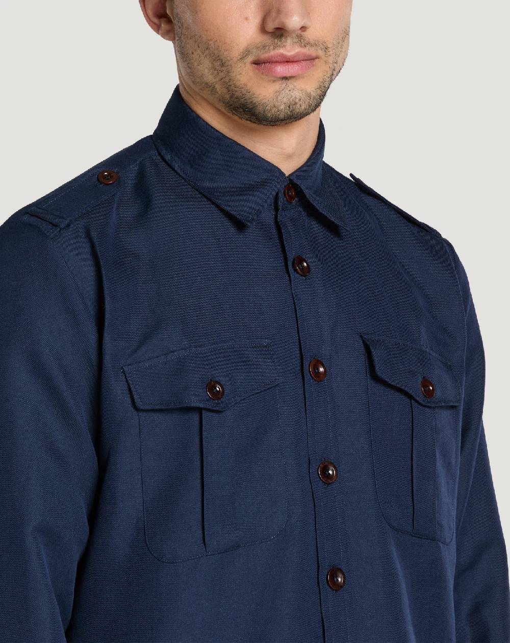 Pt Torino Camicia in twill Latest stili