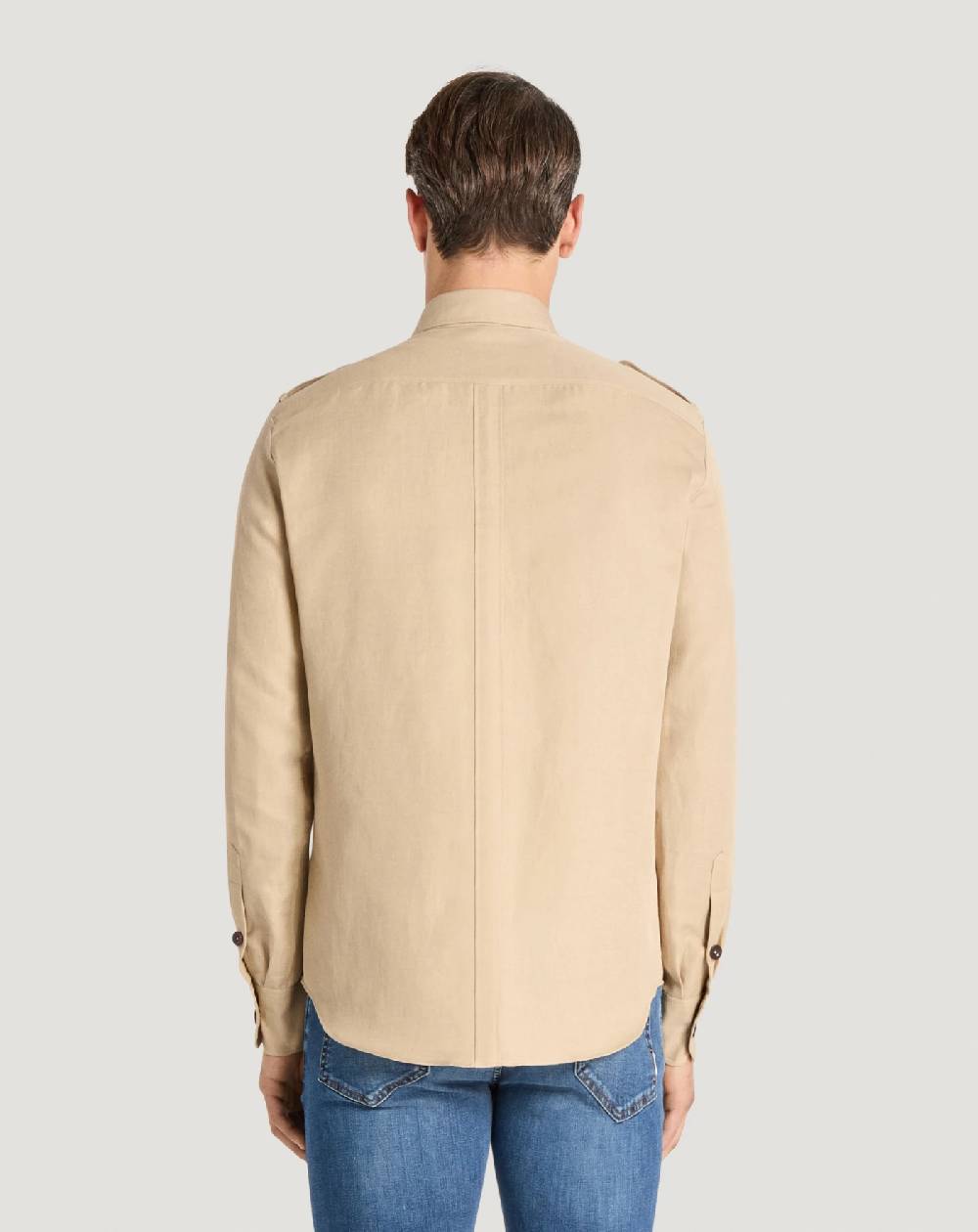 Pt Torino Camicia in twill Ultimo giorno