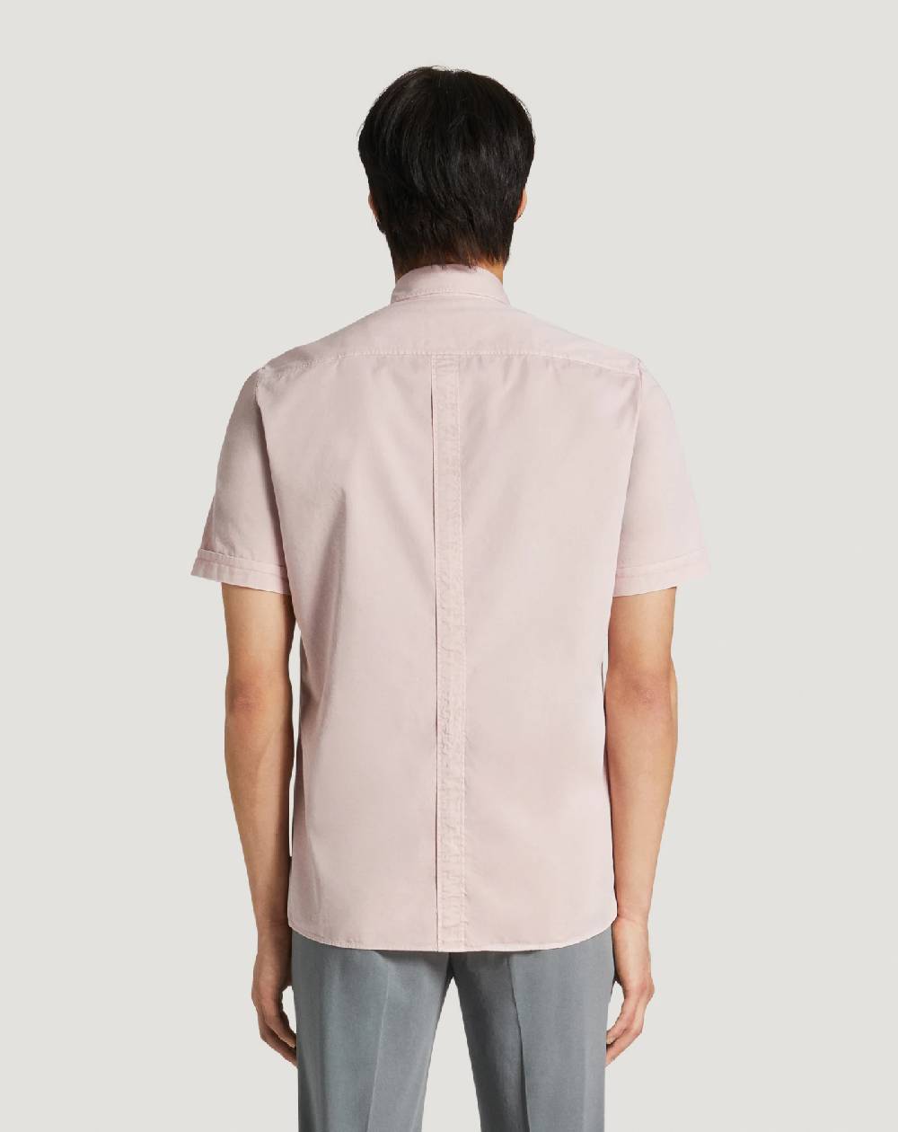 Pt Torino Camicia in gabardina di cotone Promozione temporanea