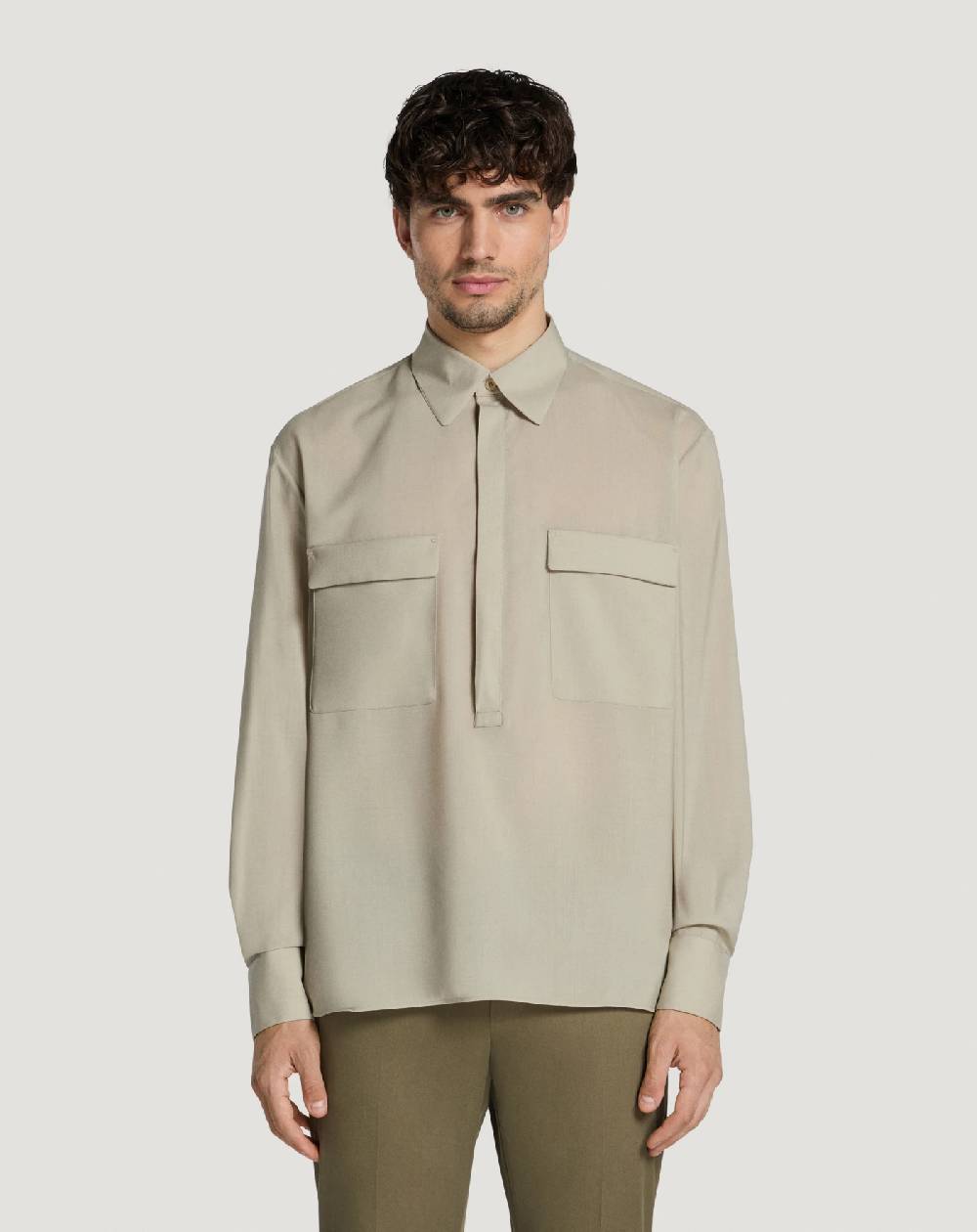 Pt Torino Camicia in lana Fino al 50% di sconto
