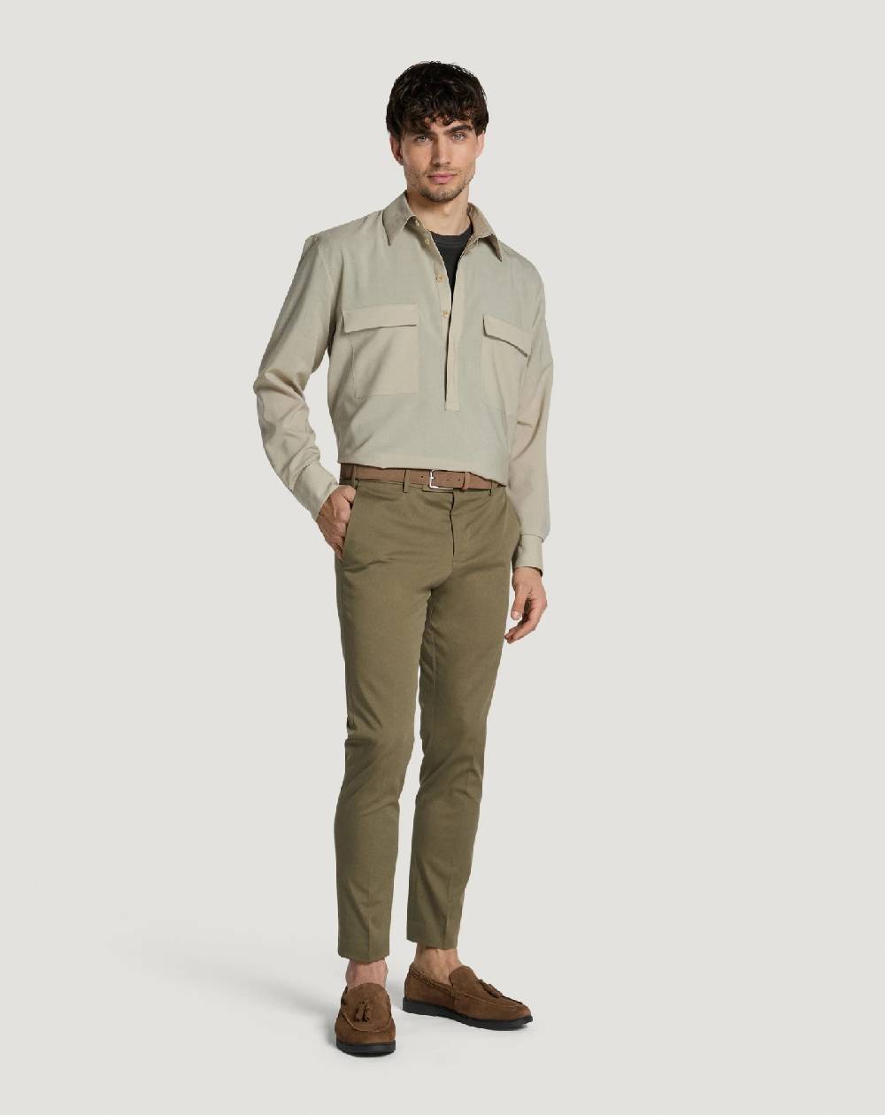 Pt Torino Camicia in lana Fino al 50% di sconto
