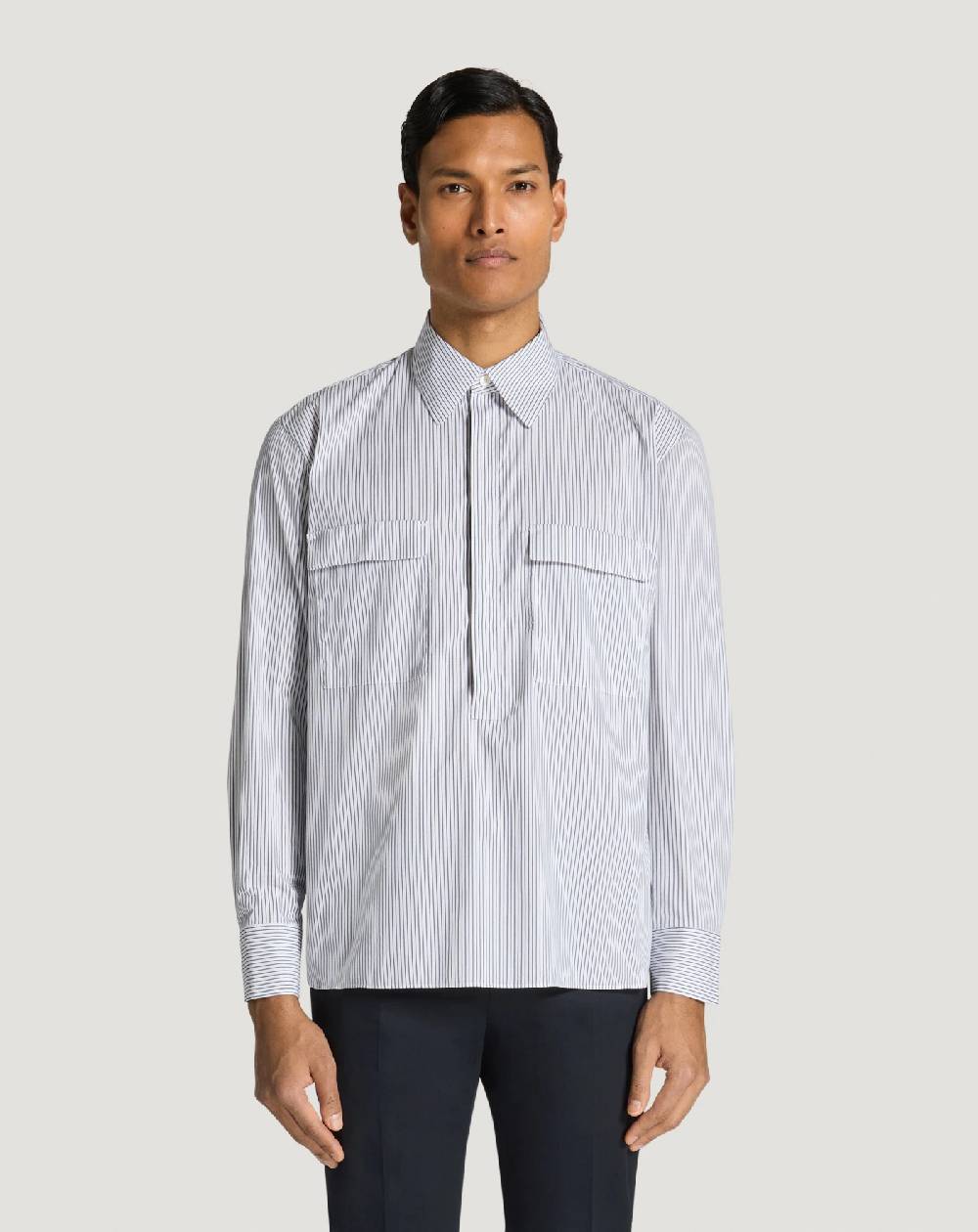 Pt Torino Camicia in popeline Fino al 60% di sconto