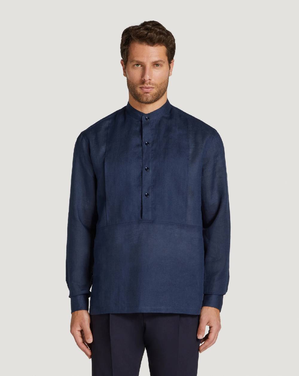 Pt Torino Camicia in lino Fino al 65% di sconto