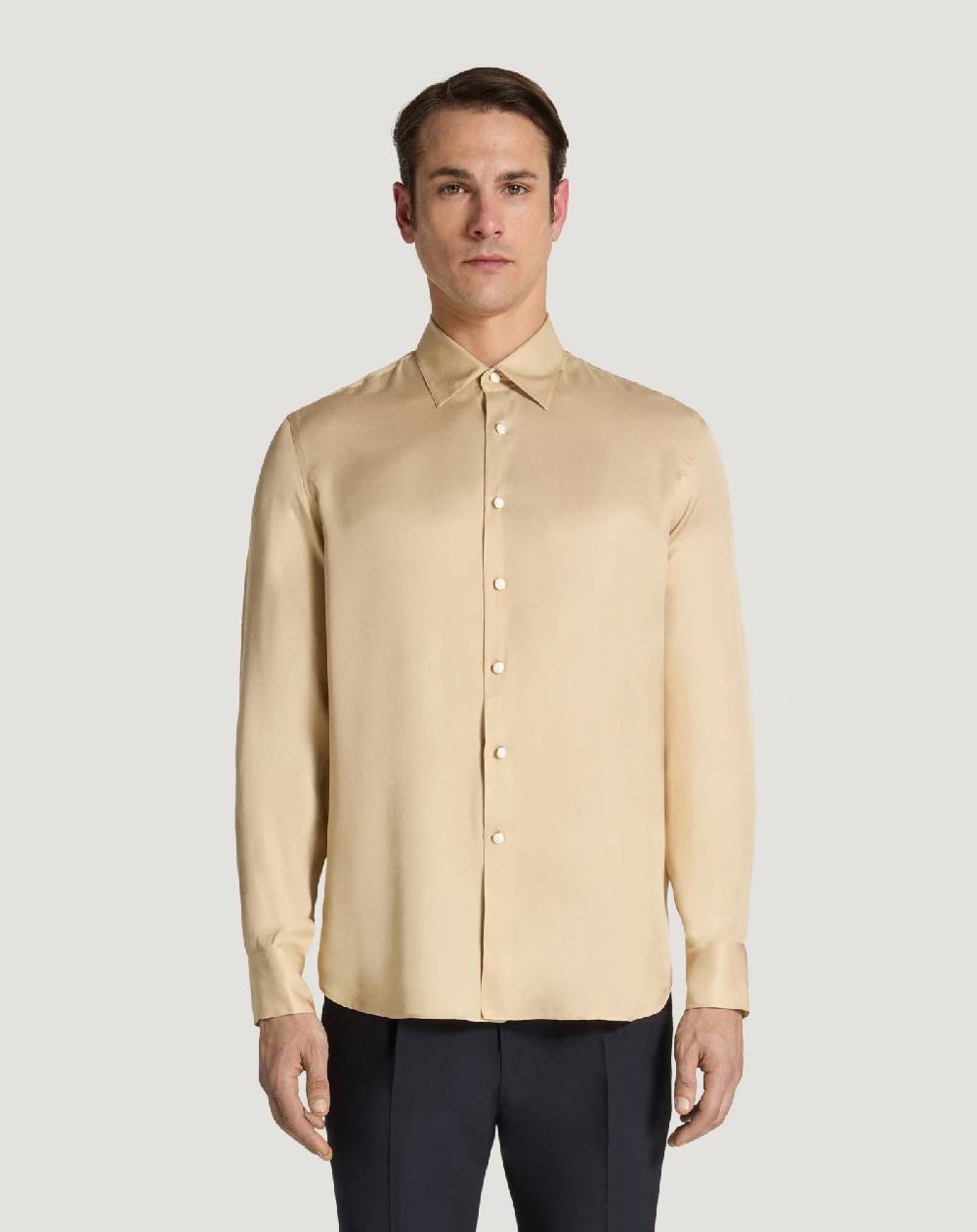 Pt Torino Camicia in twill Solo un giorno rimasto