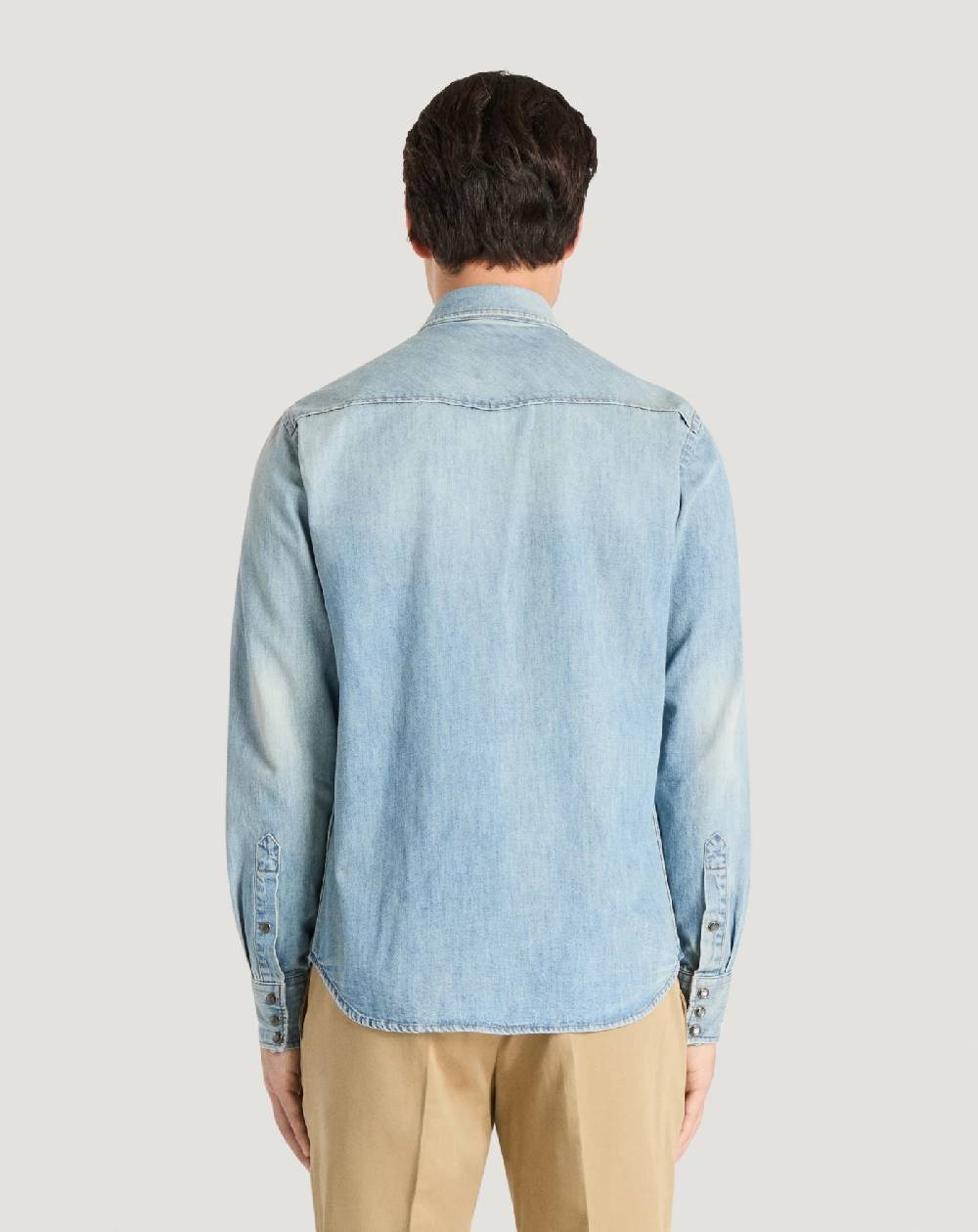 Pt Torino Camicia in denim Officina