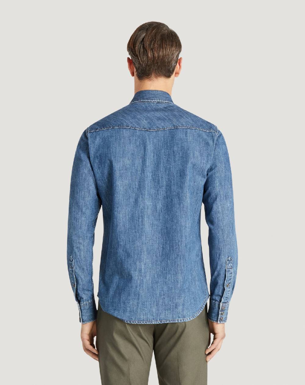 Pt Torino Camicia in denim Limitato a 3 giorni