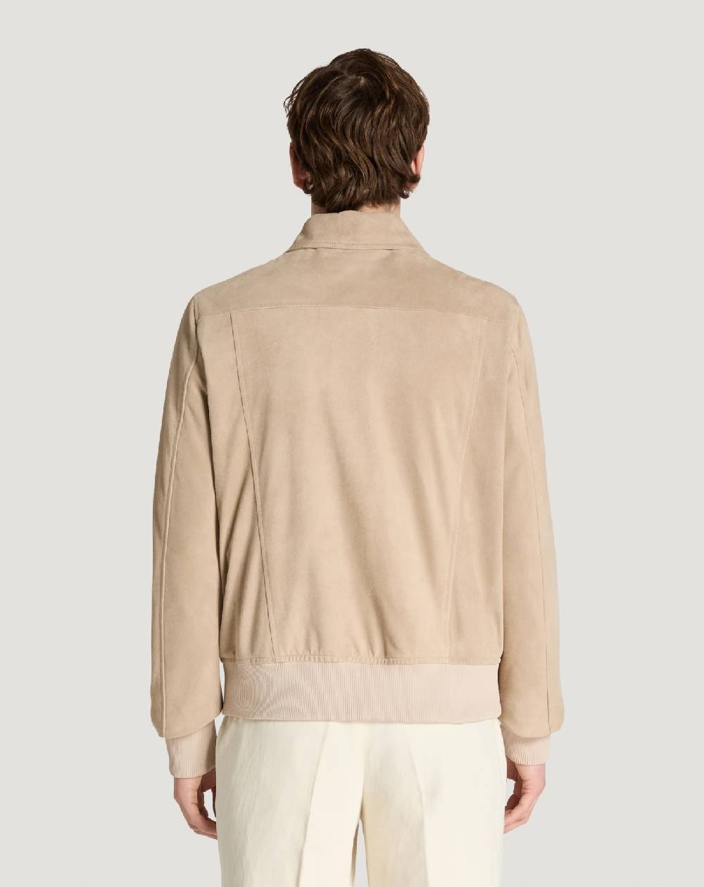 Pt Torino Bomber in suede In Saldo