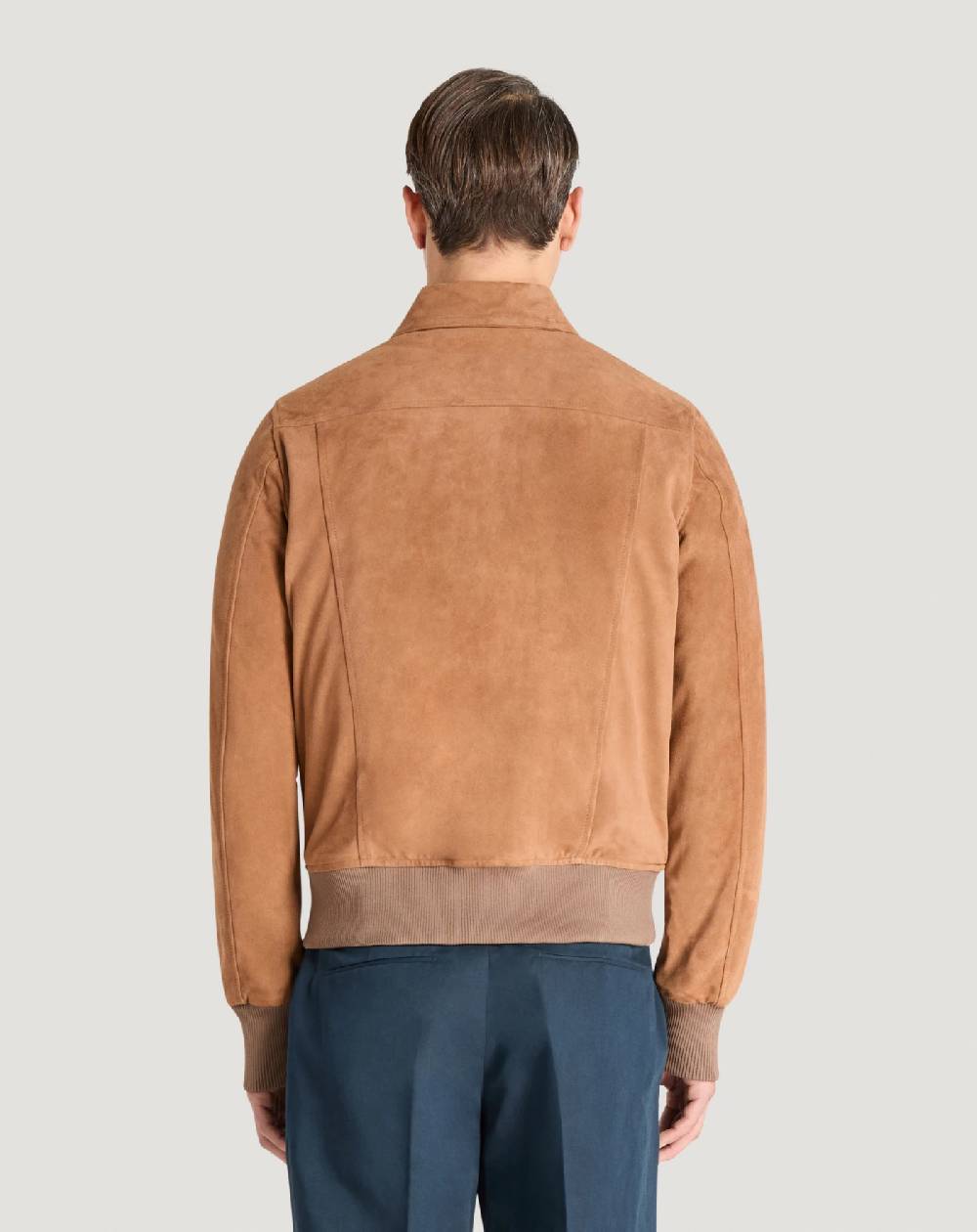 Pt Torino Bomber in suede Nuova