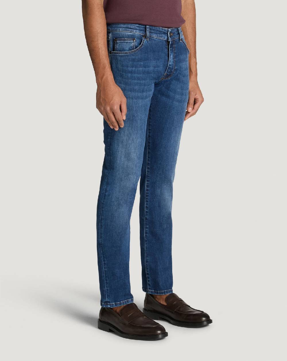 Pt Torino Jeans Swing in denim stretch indigo Offerta esclusiva
