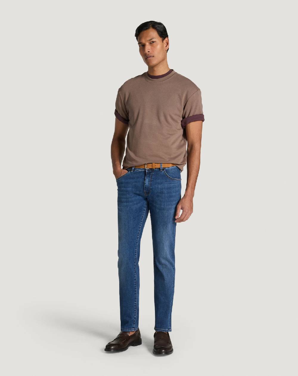 Pt Torino Jeans Swing in denim stretch indigo Offerta esclusiva