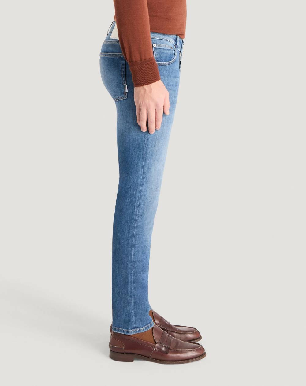 Pt Torino Jeans Swing in denim soft touch Vendite stagionali