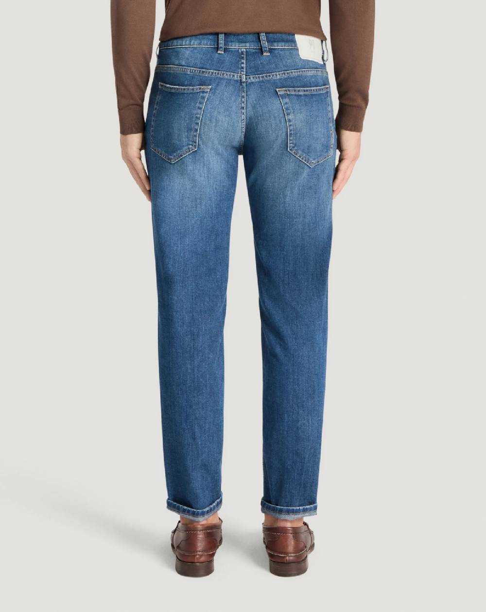 Pt Torino Jeans Indie in denim soft touch Cyber Monday
