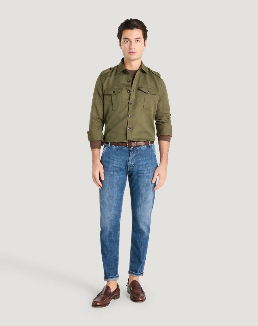 Pt Torino Jeans Indie in denim soft touch Cyber Monday