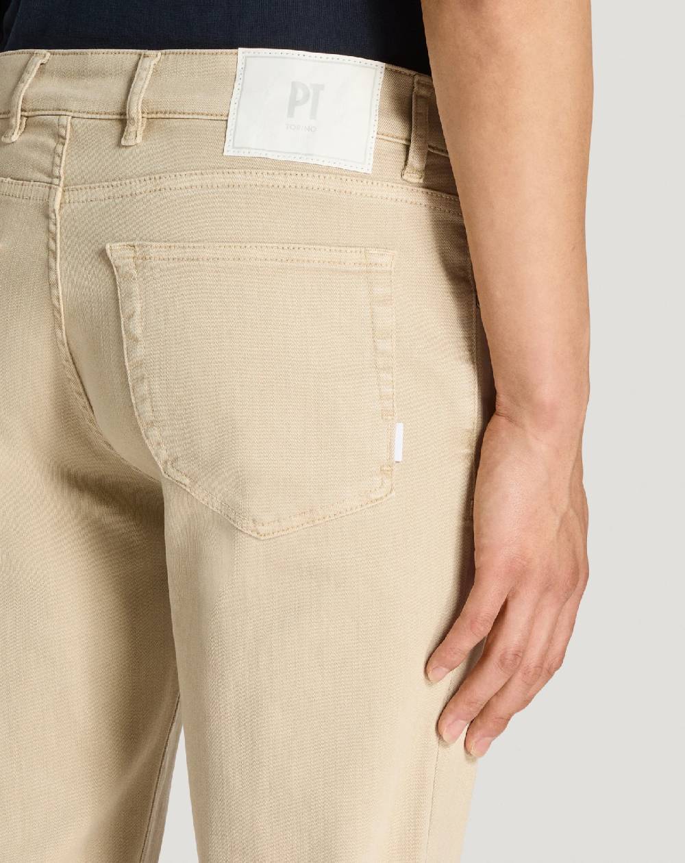 Pt Torino Jeans Swing in silky denim stretch Offerta Giorno del Papà