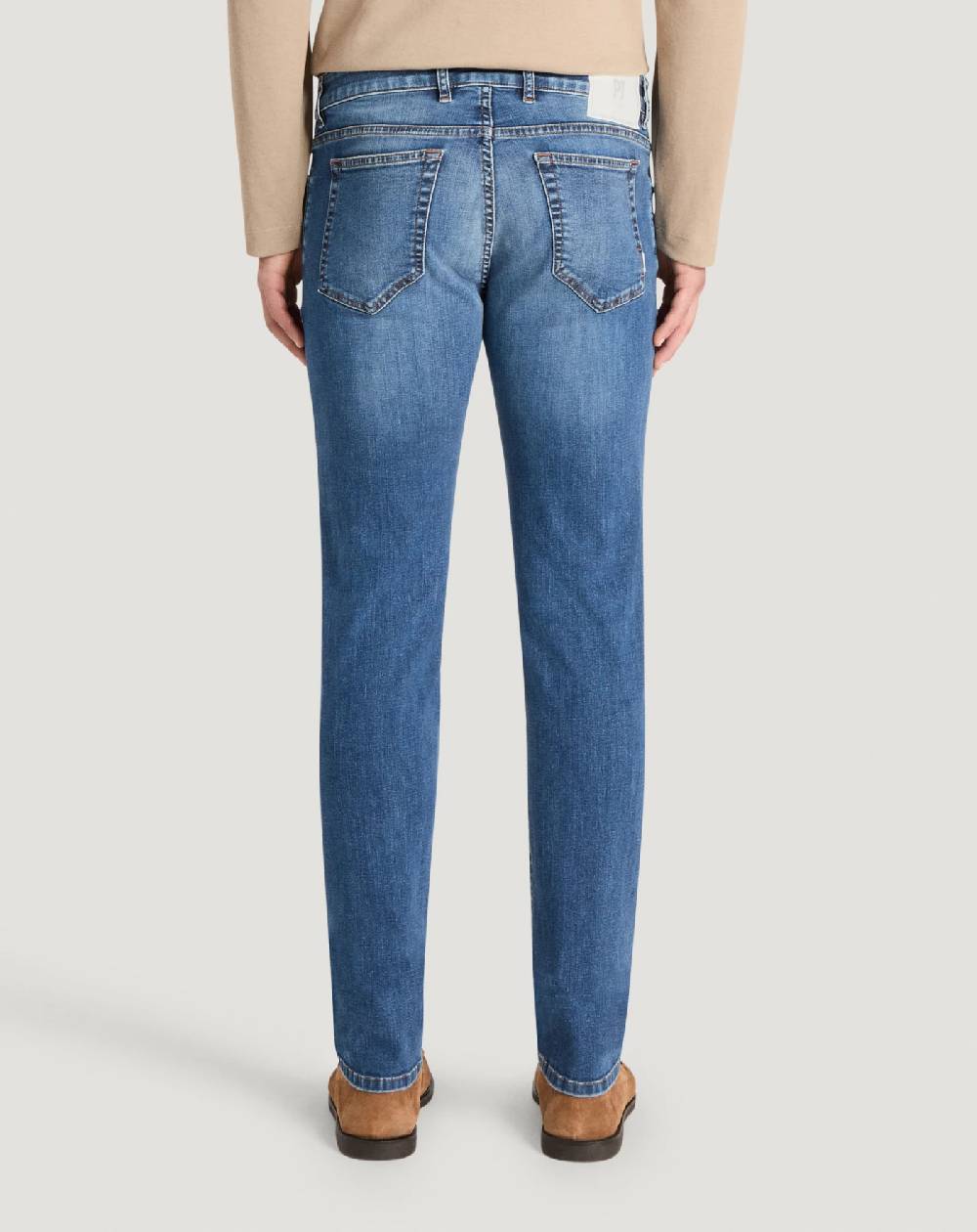 Pt Torino Jeans Soul in denim stretch indigo Offerta Anniversario