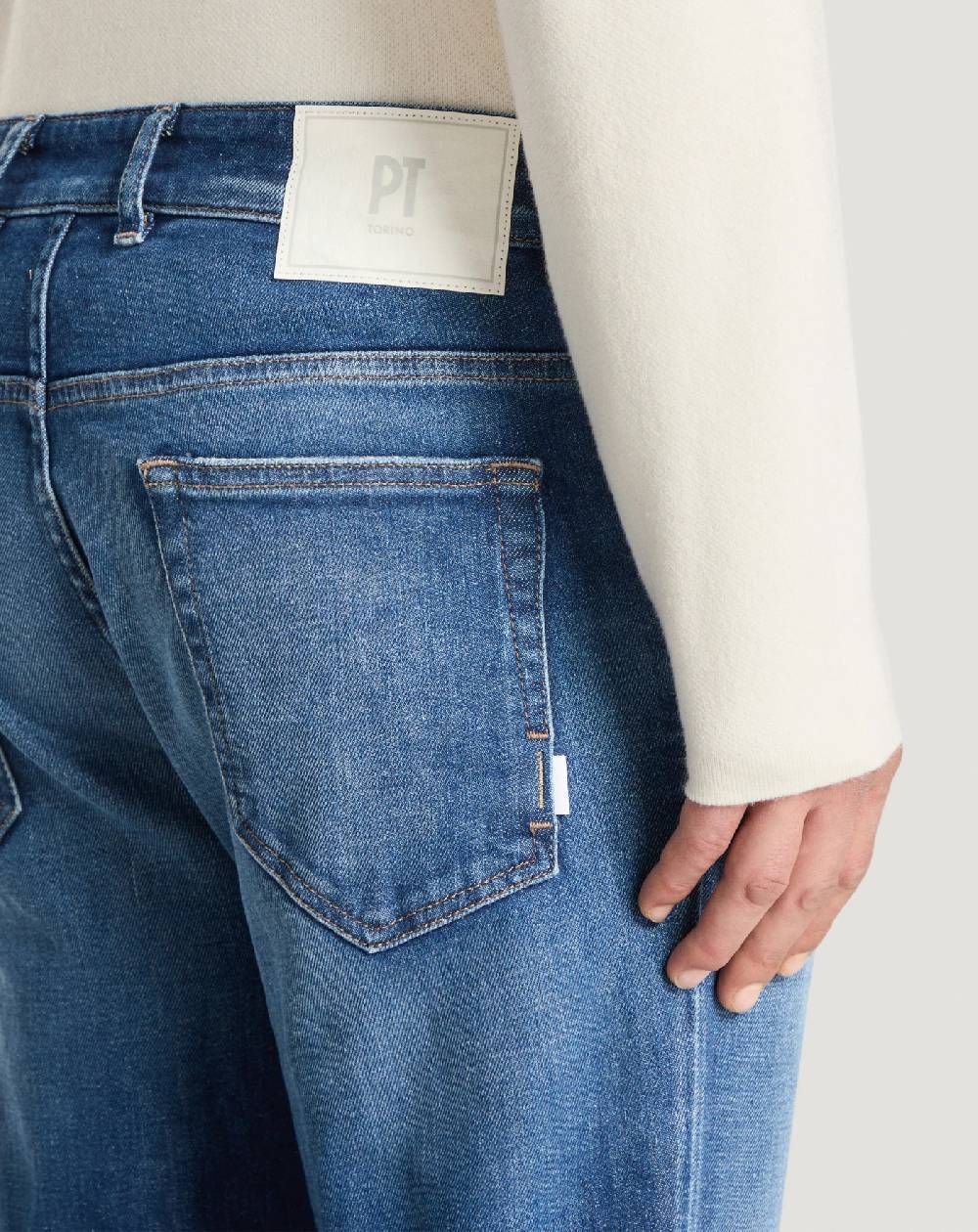 Pt Torino Jeans Reggae in denim stretch Grandi sconti