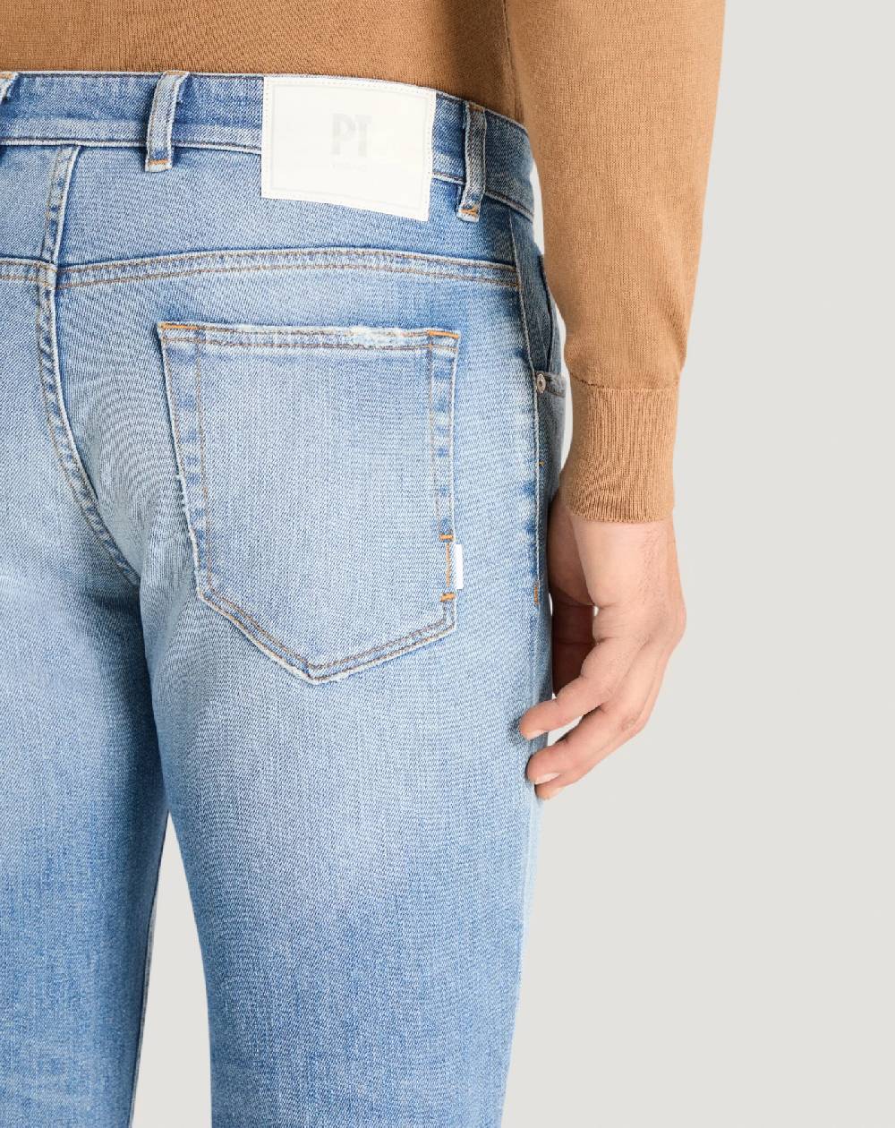 Pt Torino Jeans Reggae in denim stretch indigo Bestseller
