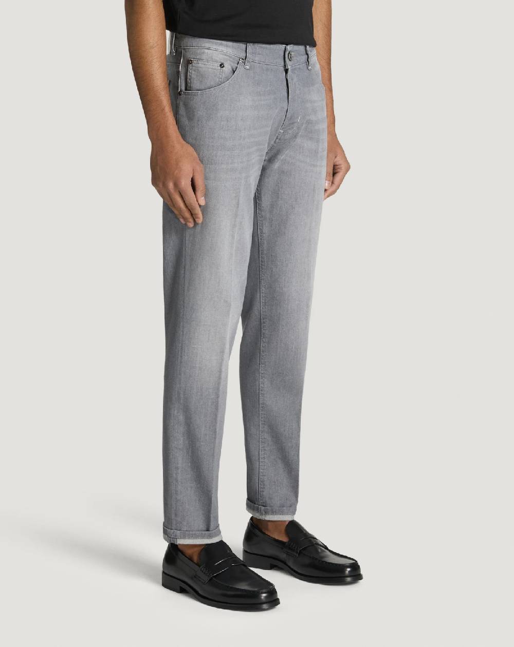 Pt Torino Jeans Reggae in light grey denim Offerte stagionali
