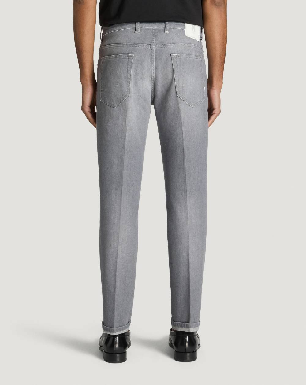 Pt Torino Jeans Reggae in light grey denim Offerte stagionali