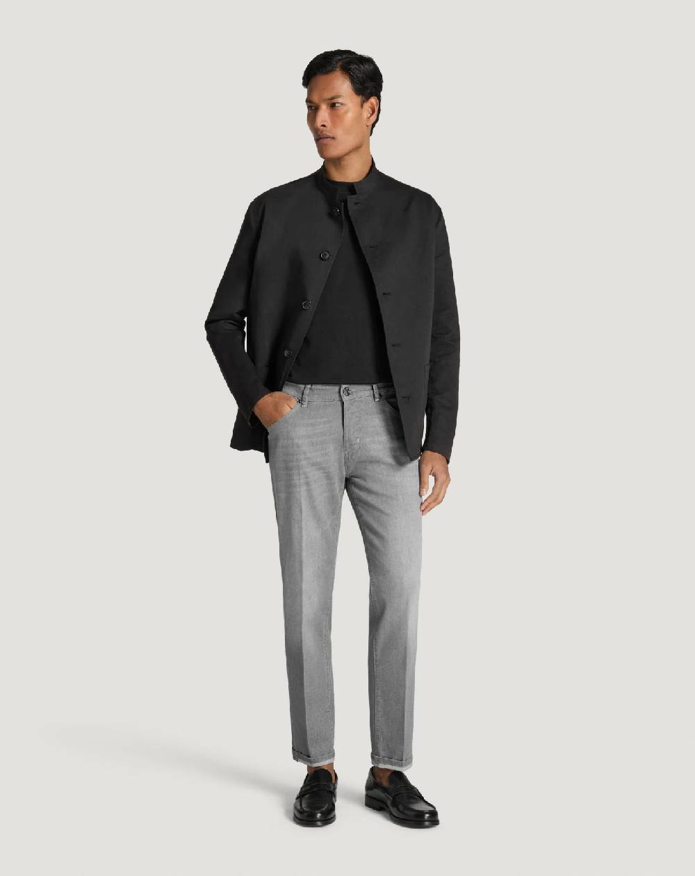 Pt Torino Jeans Reggae in light grey denim Offerte stagionali