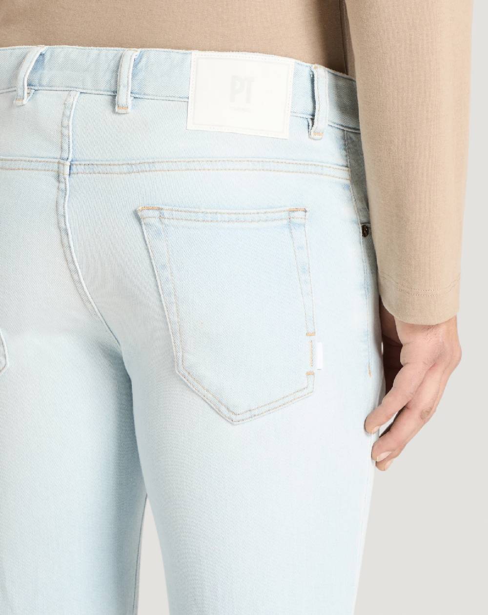 Pt Torino Jeans Reggae in denim stretch Liquidazione